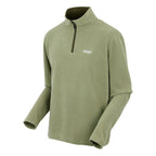 Regatta Mens Lightweight Half Zip Fleece (Size XXXL) - Oil Green