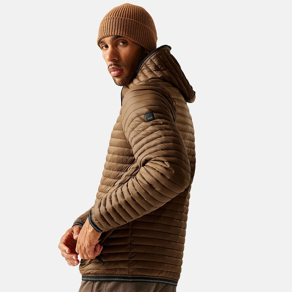 Regatta Mens Lightweight Padded Jacket (Size L) - Brown