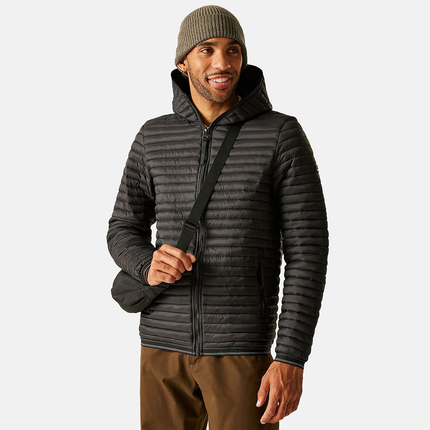 Regatta Mens Lightweight Padded Jacket (Size M) - Black