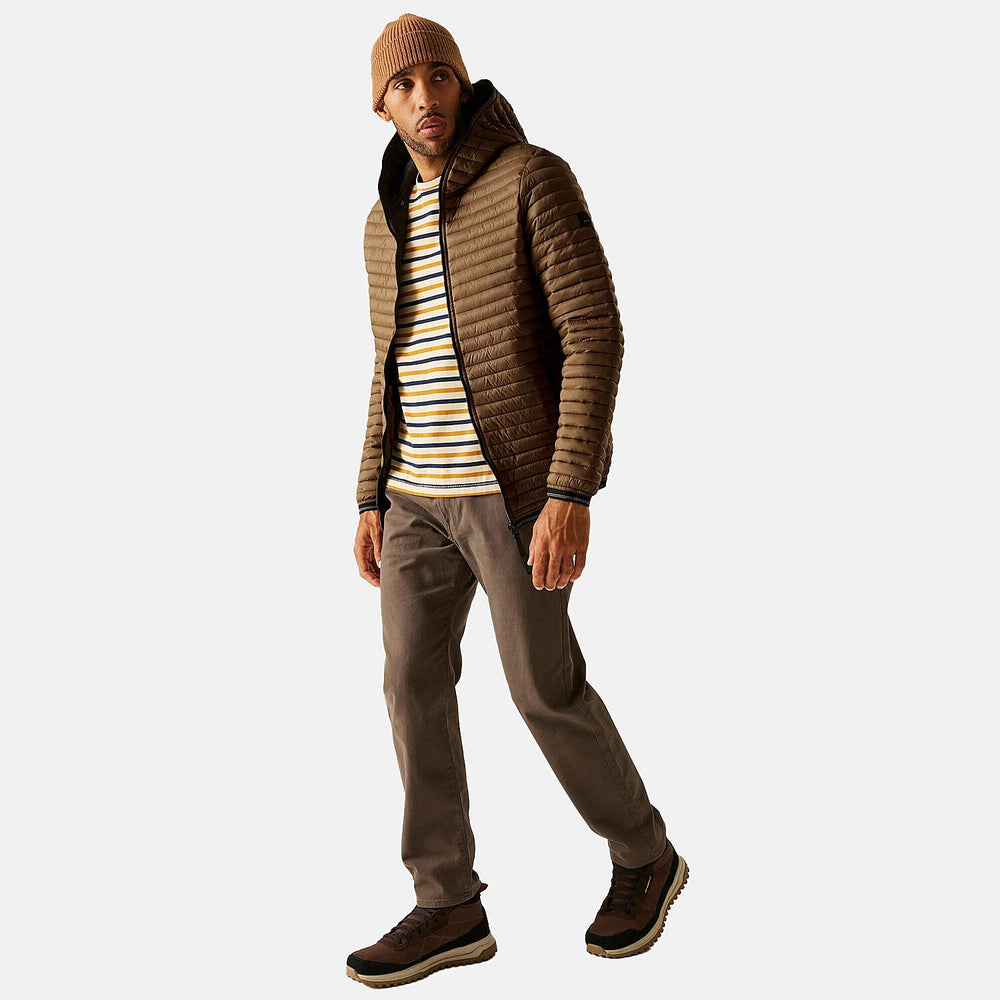 Regatta Mens Lightweight Padded Jacket (Size XL) - Brown