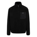 Regatta Mens Micro-Fleece Half-Zip Jacket (Size XXXL) - Black