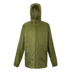Regatta Mens Pack-It Waterproof Jacket (Size L) - Nephite Green