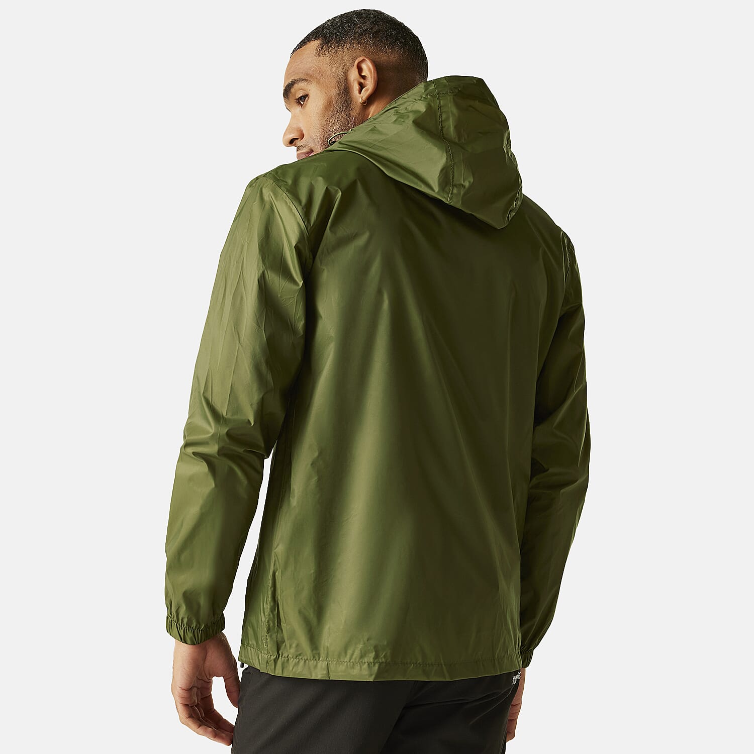 Regatta Mens Pack-It Waterproof Jacket (Size XXL) - Nephite Green