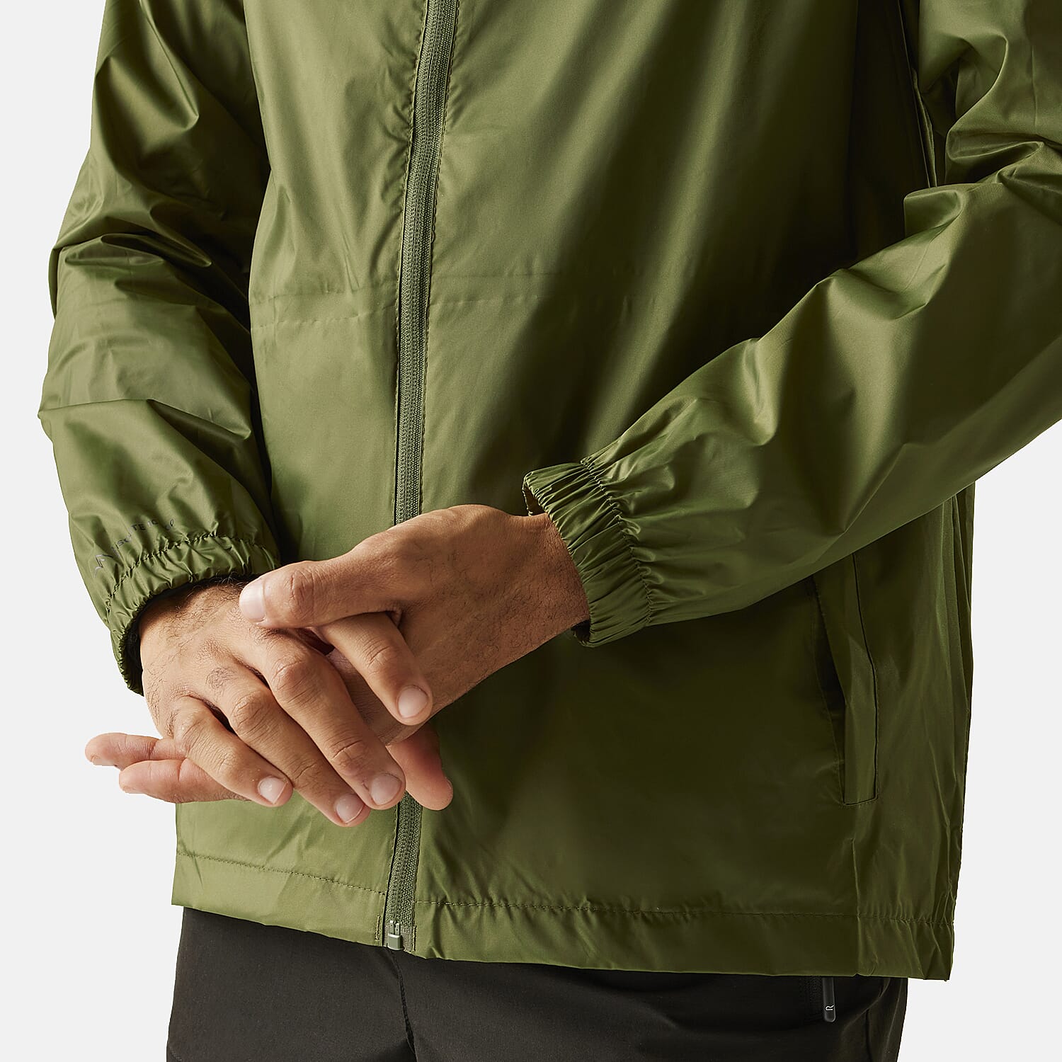 Regatta Mens Pack-It Waterproof Jacket (Size XXXL) - Nephite Green