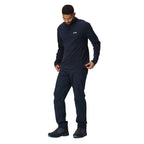 Regatta Mens Thompson Lightweight Half Zip Fleece (Size XL) - Navy