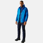 Regatta Mens Waterproof Breathable Jacket (Size L) - Blue