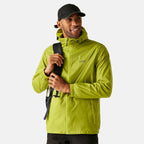 Regatta Mens Waterproof Breathable Jacket (Size XL) - Green