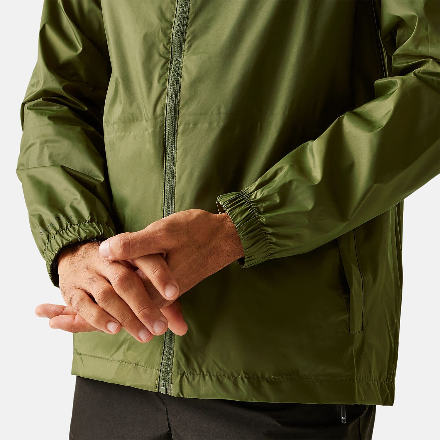 Regatta Mens Pack-It Waterproof Jacket (Size XXXL) - Nephite Green