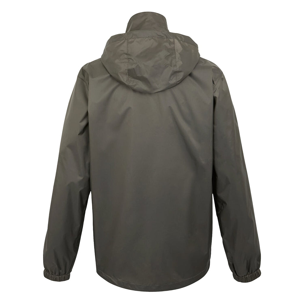 Regatta Mens Waterproof Rain Jacket With Packaway Pocket & Belt Bag (Size M) - Brown