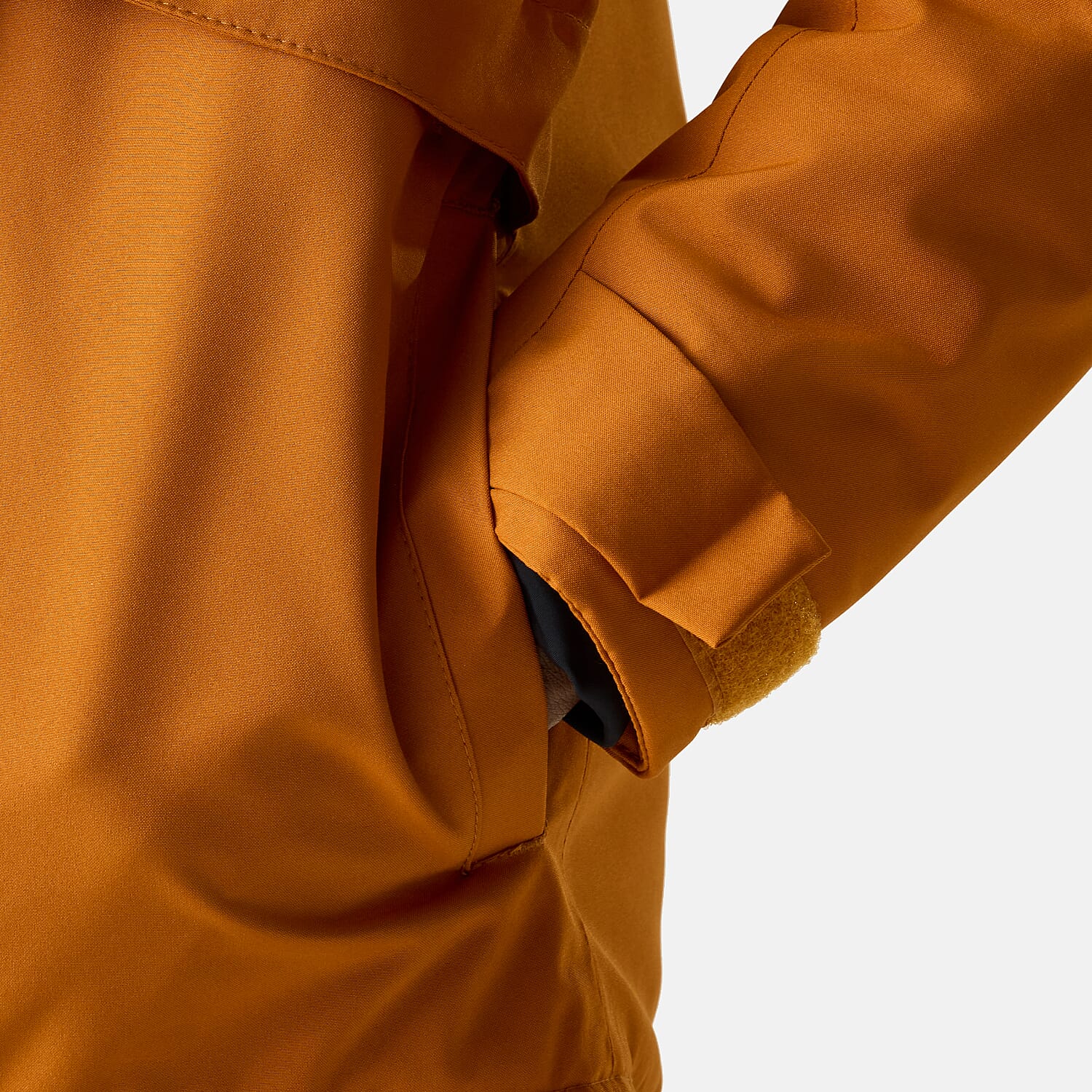 Regatta Mens Waterproof Thermoguard Insulated Jacket With High Collar Hood, Storm Cuffs & Adjustable Hem (Size XL) - Orange