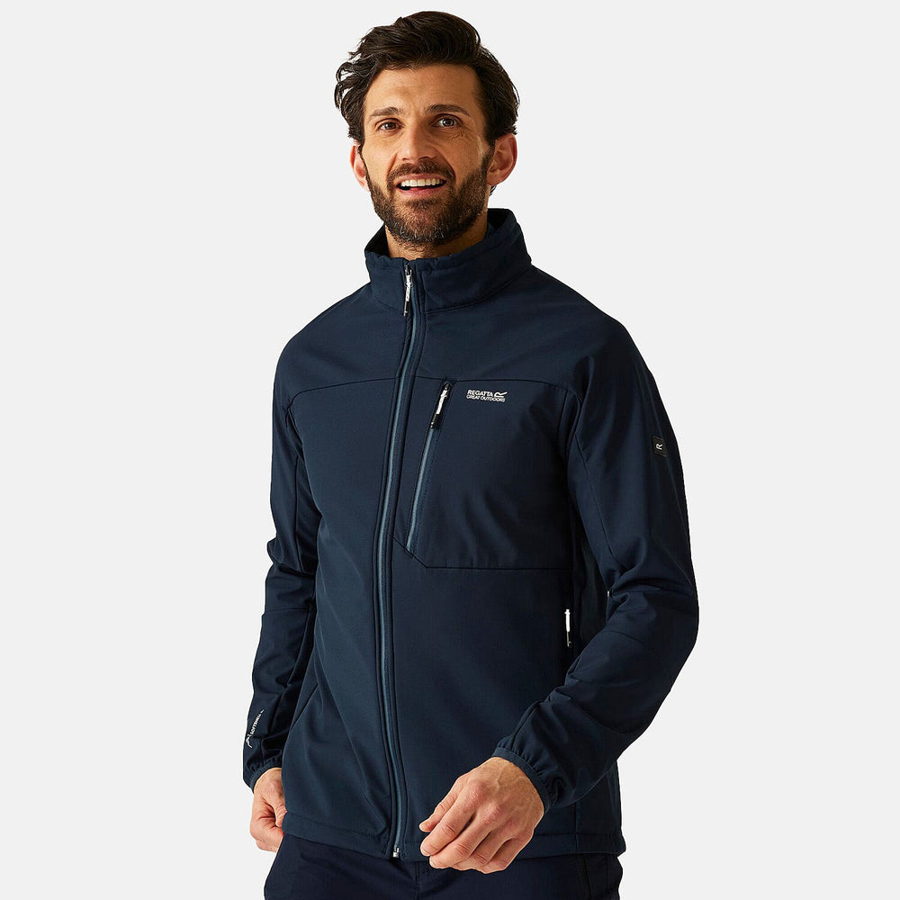 Regatta Mens Waterprrof Windproof Softshell Jacket (Size XXXL) - Blue