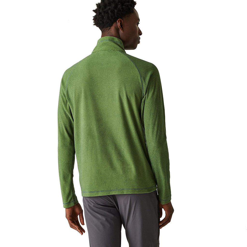 Regatta Montes Half Zip Fleece (Size-L) - Green