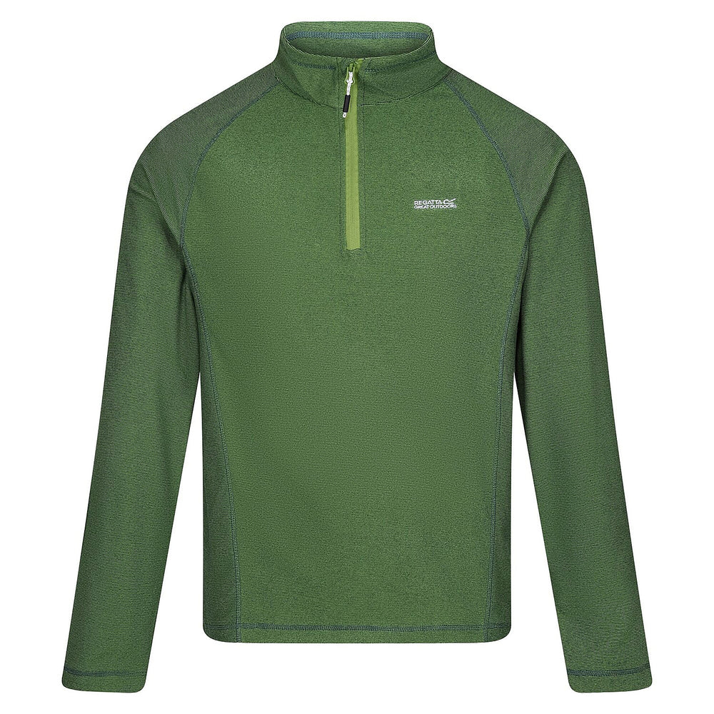 Regatta Montes Half Zip Fleece (Size-L) - Green