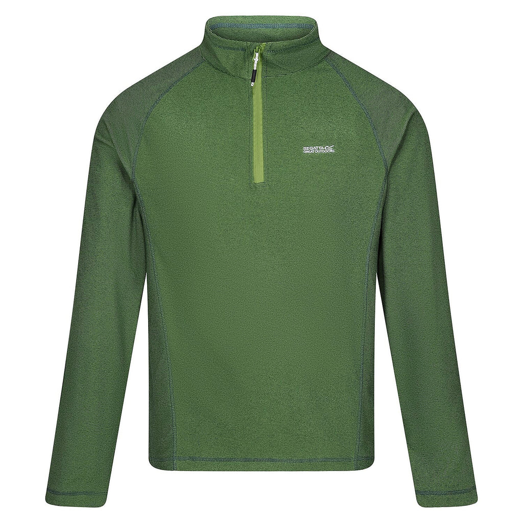Regatta Montes Half Zip Fleece (Size-L) - Green