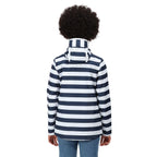 REGATTA Bayarma Striped Jacket (Size 10) - Navy & White