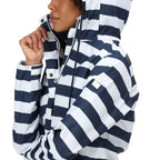 REGATTA Bayarma Striped Jacket (Size 10) - Navy & White