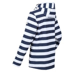REGATTA Bayarma Striped Jacket (Size 10) - Navy & White