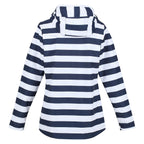 REGATTA Bayarma Striped Jacket (Size 10) - Navy & White