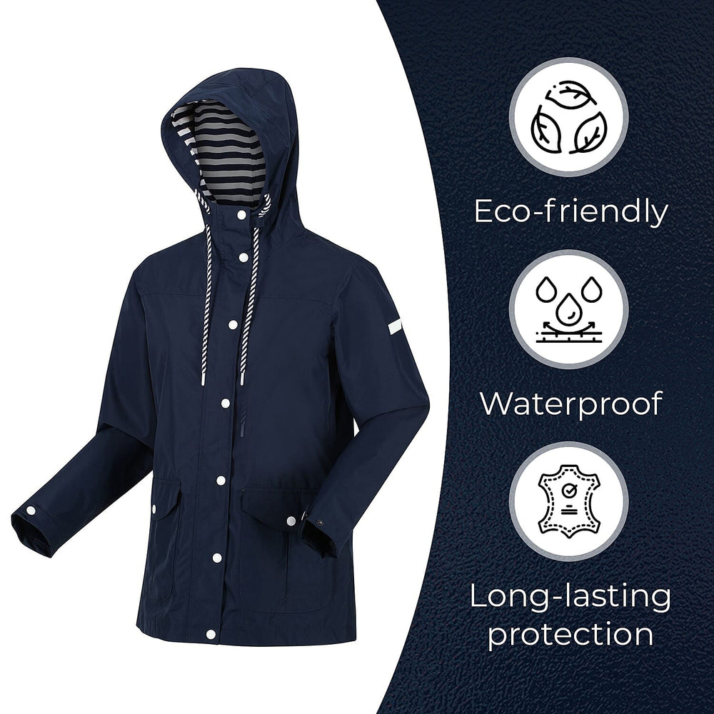 REGATTA Bayarma Jacket (Size 8) - Navy