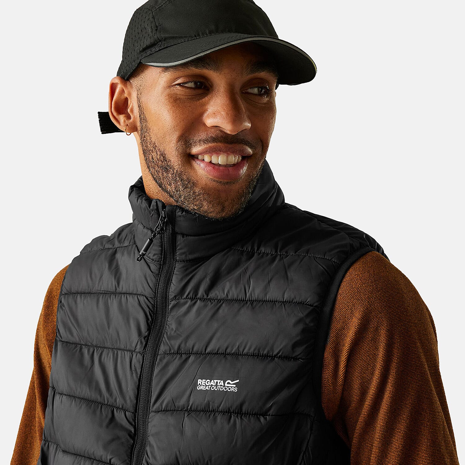 Regatta Stylish Padded Insulated Lightweight Jacket (Size L) - Black