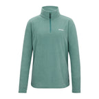 Regatta Womens Lightweight Half-Zip Fleece (Size 12) - Moss Green