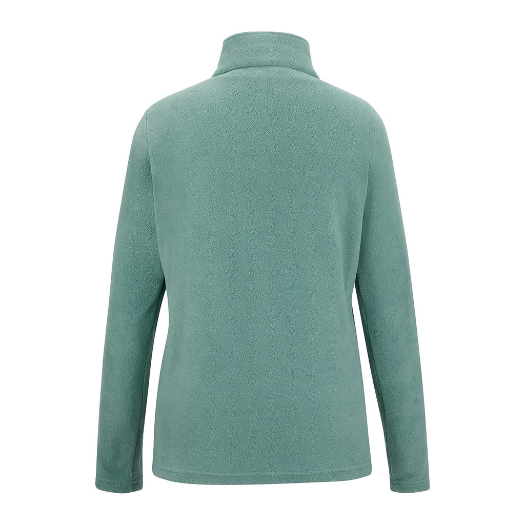 Regatta Womens Lightweight Half-Zip Fleece (Size 12) - Moss Green