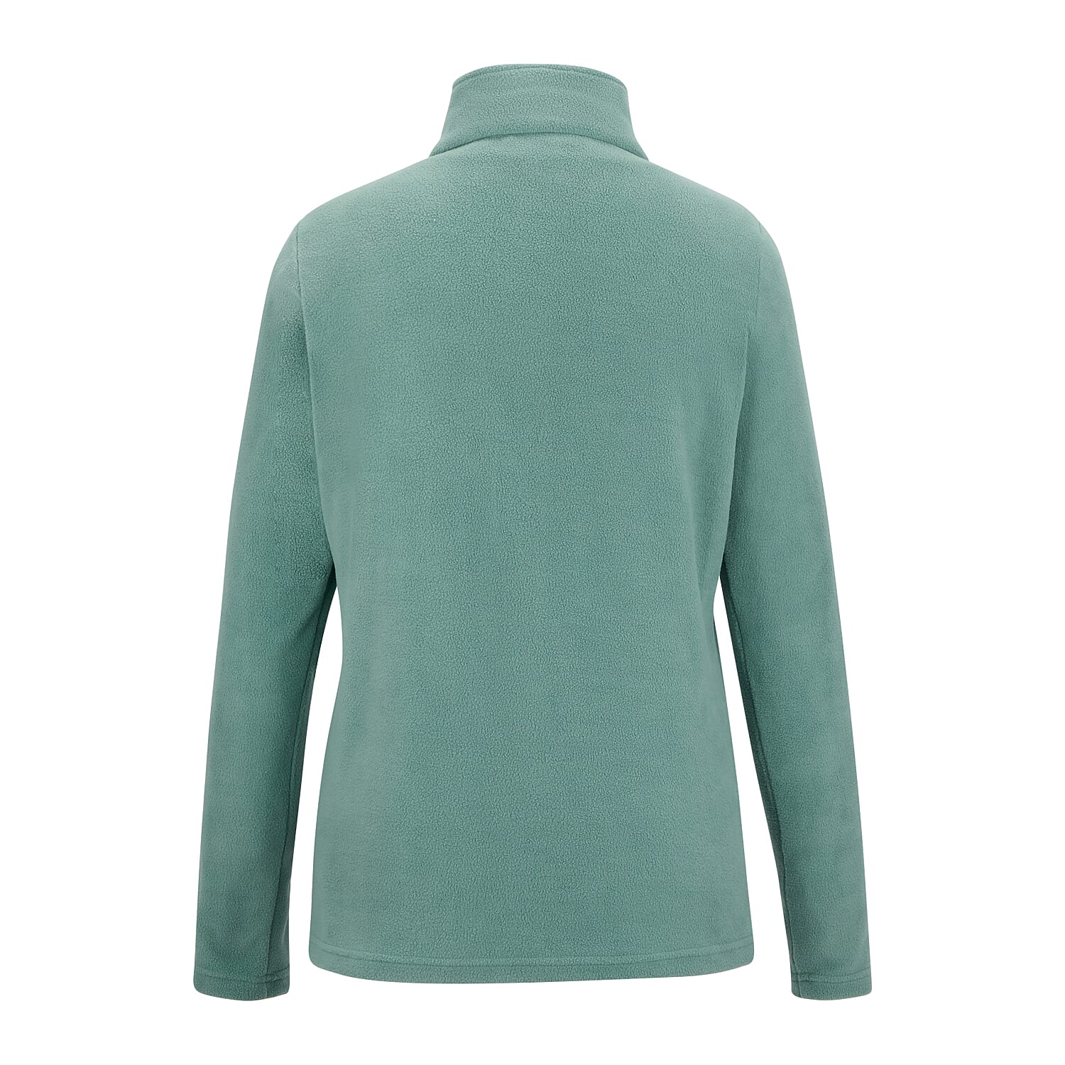 Regatta Womens Lightweight Half-Zip Fleece (Size 12) - Moss Green
