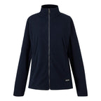Regatta Womens Textured Full-Zip Fleece (Size 12) - Navy