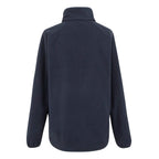 Regatta Womens Half Zip Fleece Sweatshirt With Pockets (Size 14) - Navy