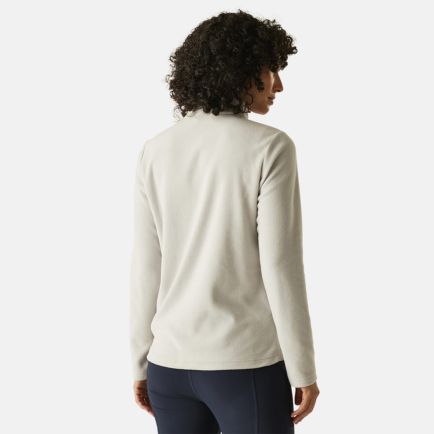 Regatta Womens Lightweight Half-Zip Fleece (Size 16) - Grey