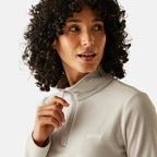 Regatta Womens Lightweight Half-Zip Fleece (Size 16) - Grey