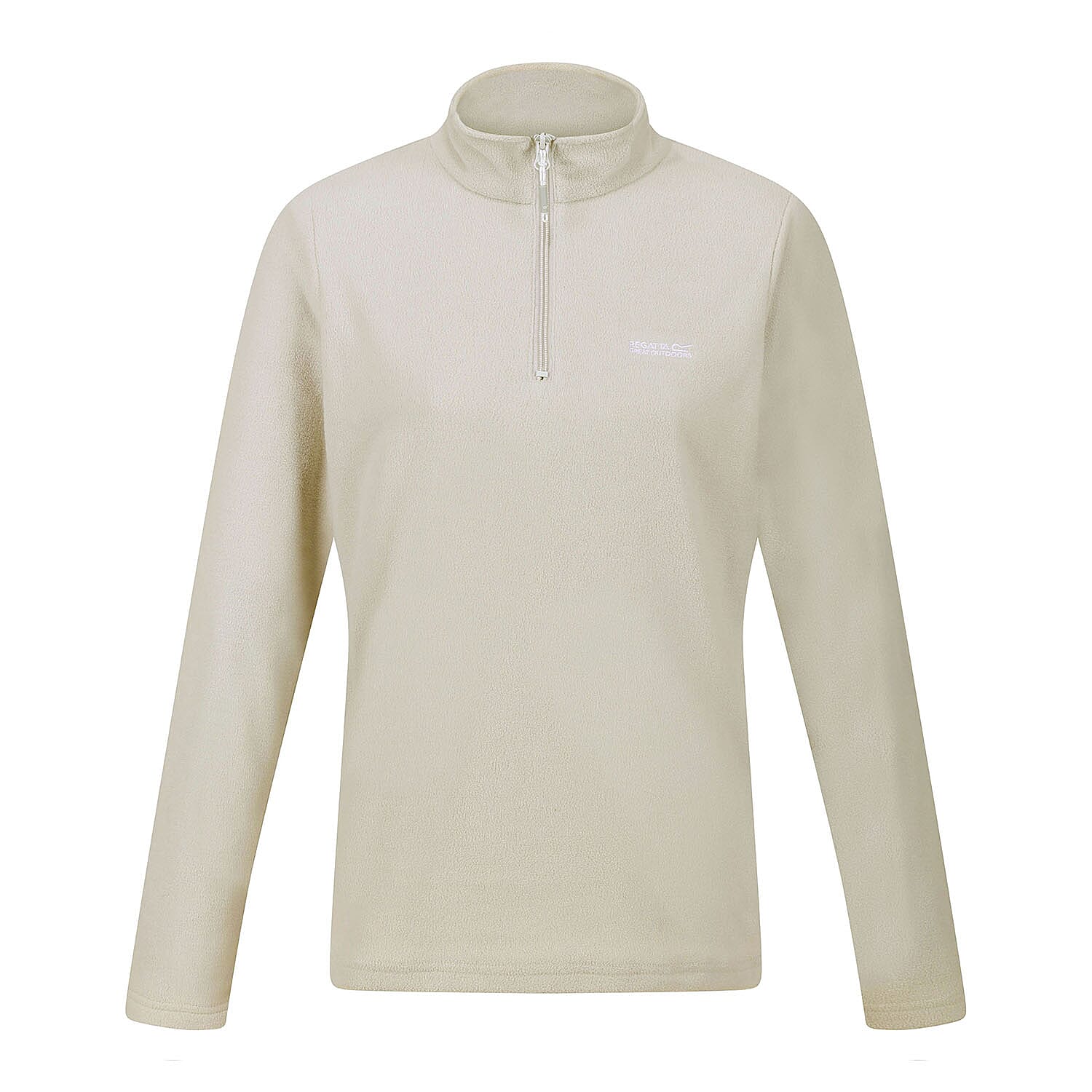 Regatta Womens Lightweight Half-Zip Fleece (Size 16) - Grey