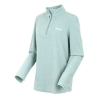 Regatta Womens Lightweight Half-Zip Fleece (Size 16) - Green Haze