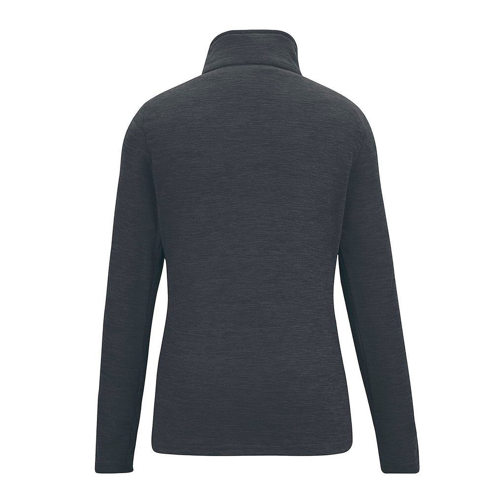 Regatta Womens Marl Half Zip Fleece Sweatshirt (Size 16) - Seal Grey