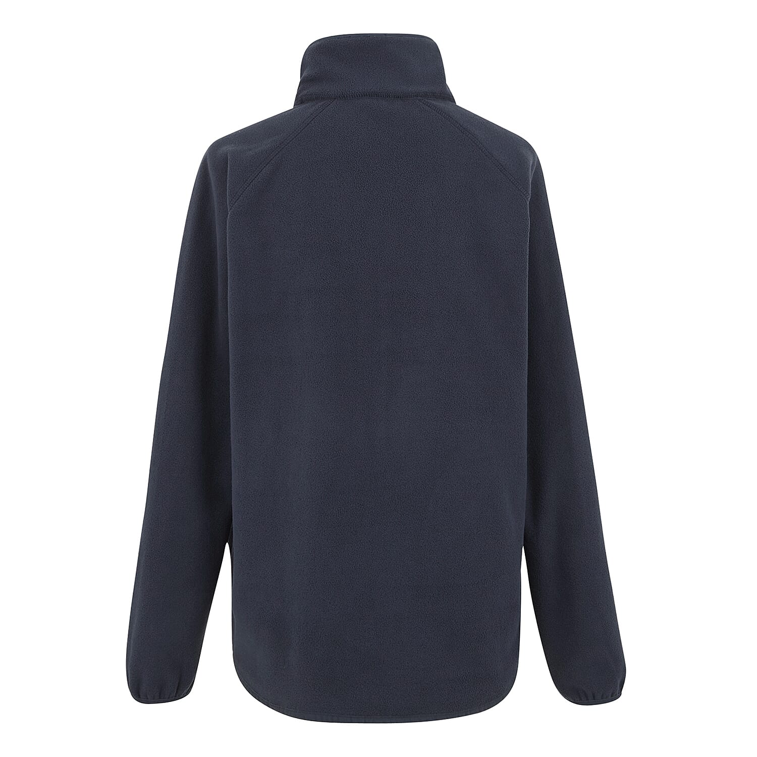 Regatta Womens Half Zip Fleece Sweatshirt With Pockets (Size 16) - Navy