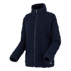 Regatta Womens Cable-Knit Effect Full-Zip Fleece (Size 16) - Navy