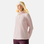 Regatta Womens Lightweight Half-Zip Fleece (Size 16) - Haze Pink