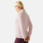 Regatta Womens Lightweight Half-Zip Fleece (Size 16) - Haze Pink