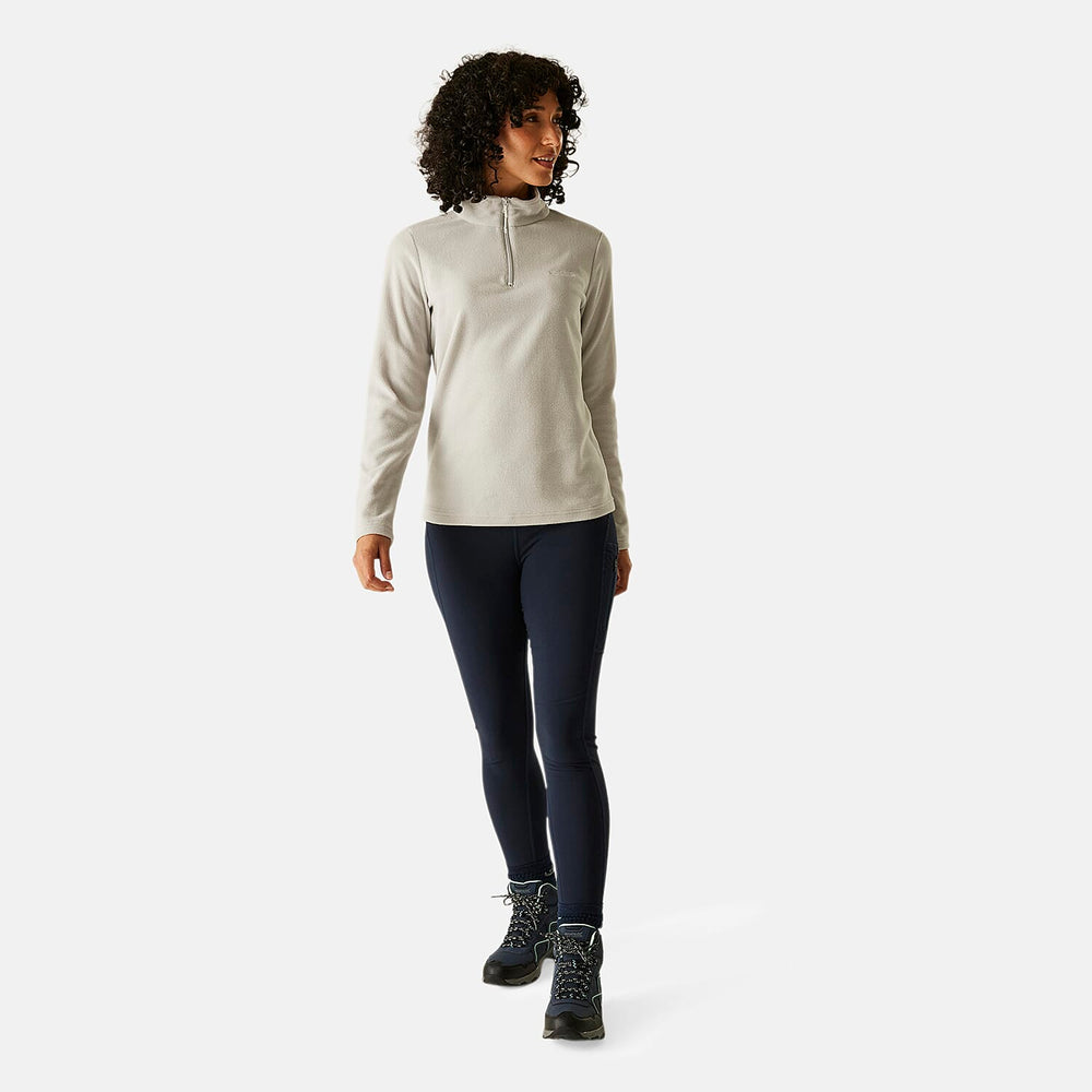 Regatta Womens Lightweight Half-Zip Fleece (Size 18) - Grey