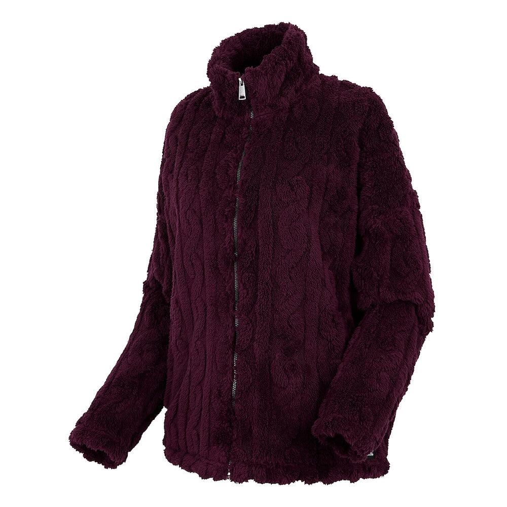 Regatta Womens Cable-Knit Effect Full-Zip Fleece (Size 18) - Fig