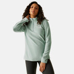 Regatta Womens Lightweight Half-Zip Fleece (Size 18) - Green Haze
