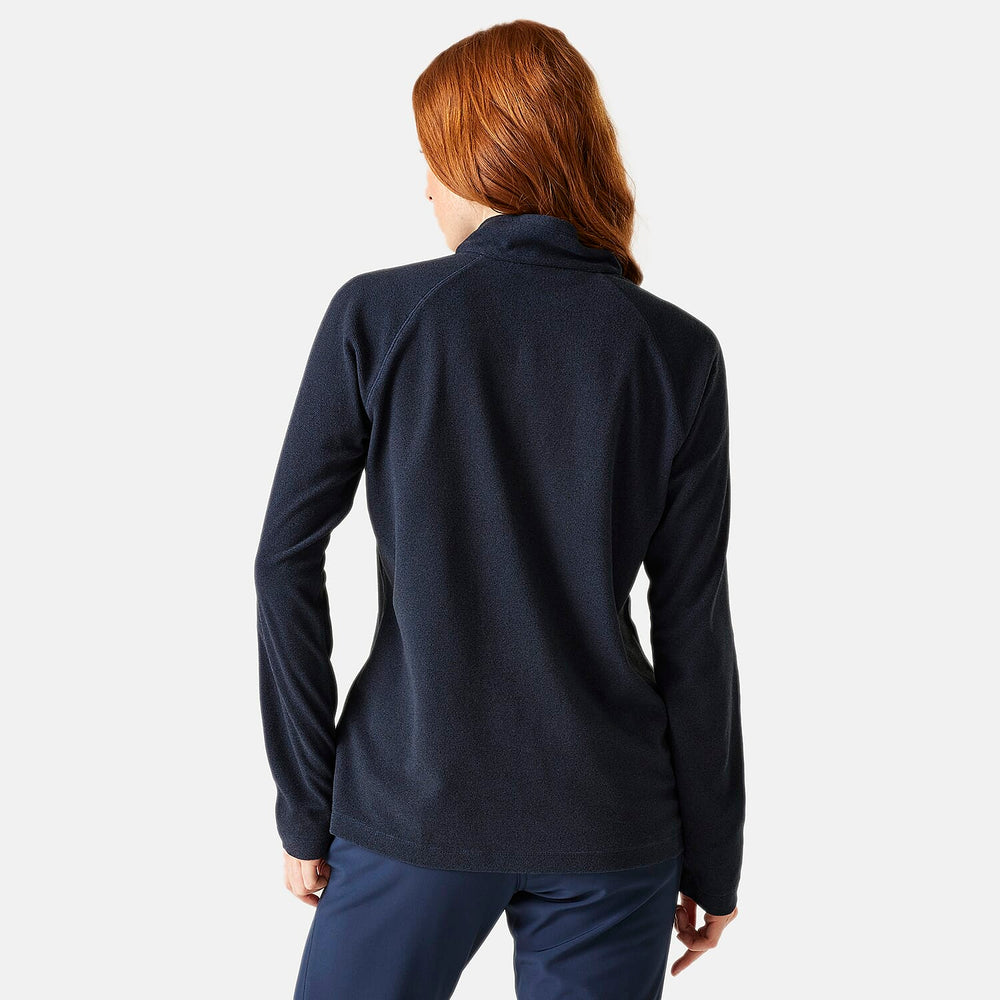 Regatta Womens Lightweight Half Zip Fleece (Size 18) - Navy-Black