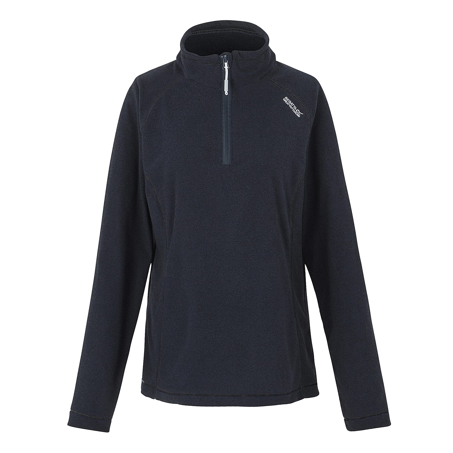 Regatta Womens Lightweight Half Zip Fleece (Size 18) - Navy-Black