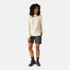 Regatta Womens Lightweight Half-Zip Fleece (Size 20) - Cream