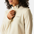 Regatta Womens Lightweight Half-Zip Fleece (Size 20) - Cream