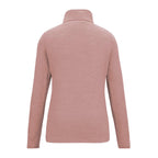 Regatta Womens Marl Half Zip Fleece Sweatshirt (Size 20) - Dusty Rose