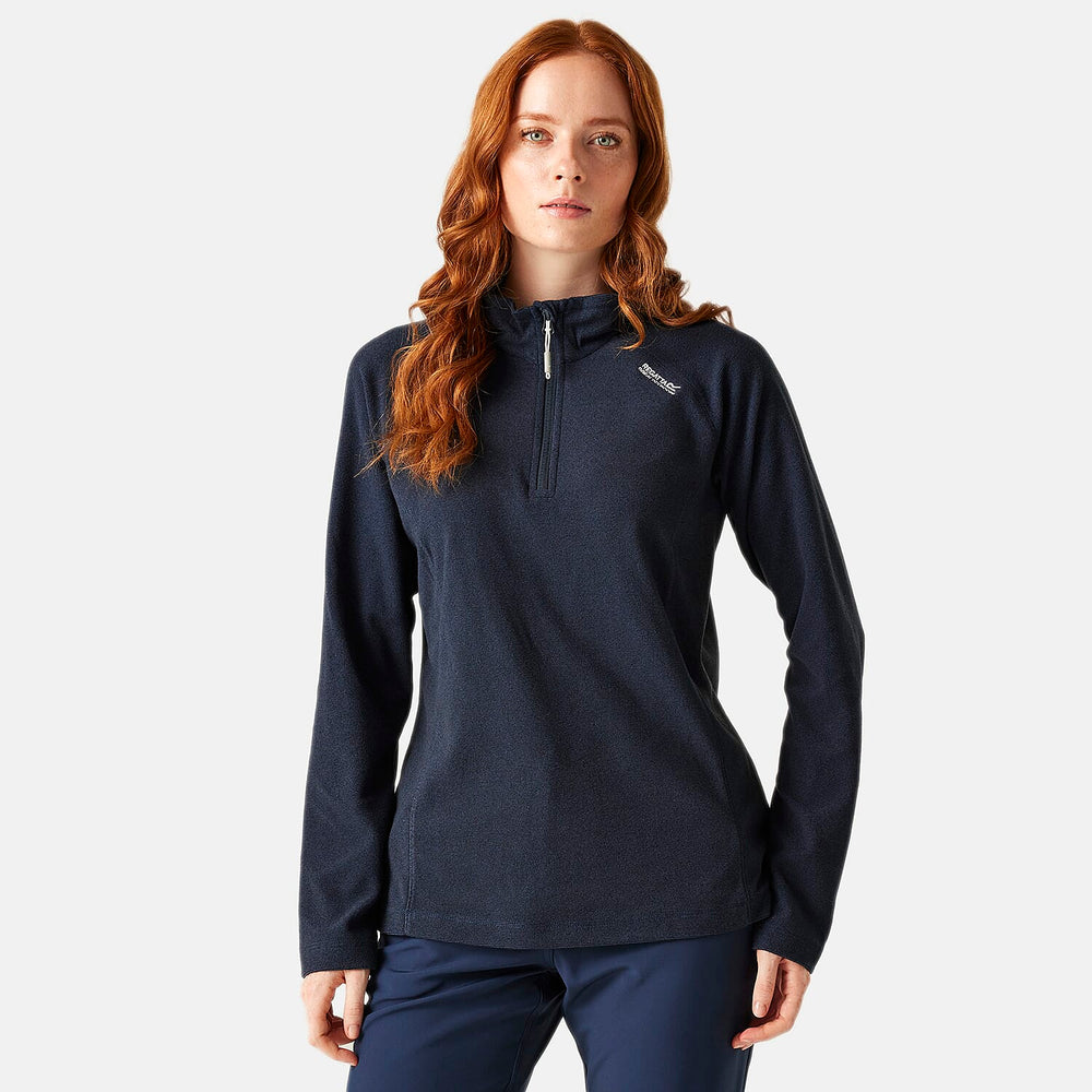 Regatta Womens Lightweight Half Zip Fleece (Size 20) - Navy-Black