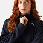 Regatta Womens Lightweight Half Zip Fleece (Size 20) - Navy-Black