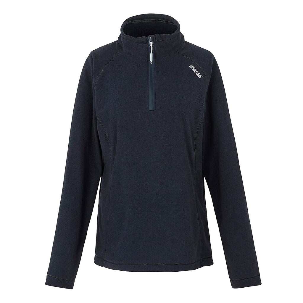 Regatta Womens Lightweight Half Zip Fleece (Size 20) - Navy-Black