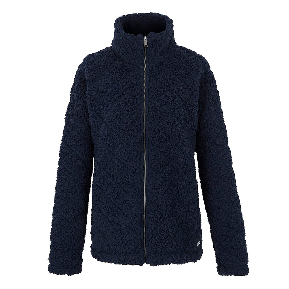 Regatta Womens Cable-Knit Effect Full-Zip Fleece (Size 20) - Navy